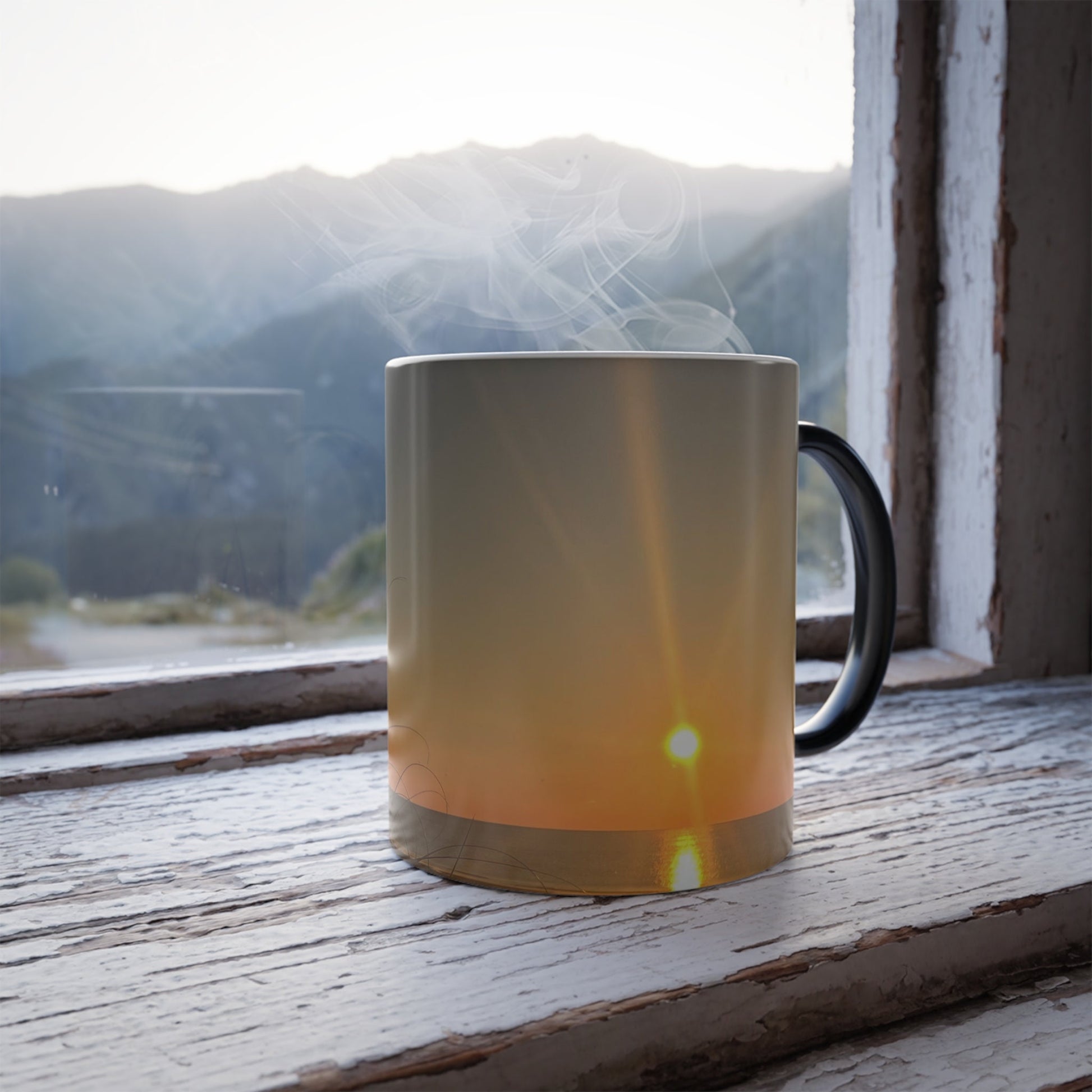 Sunrise w/ Sea Oats Heat-Morphing Mug 11 oz. or 15 oz.
