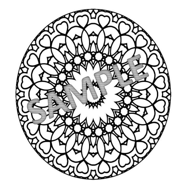 Coloring Pages for creativity, stress relief and relaxation