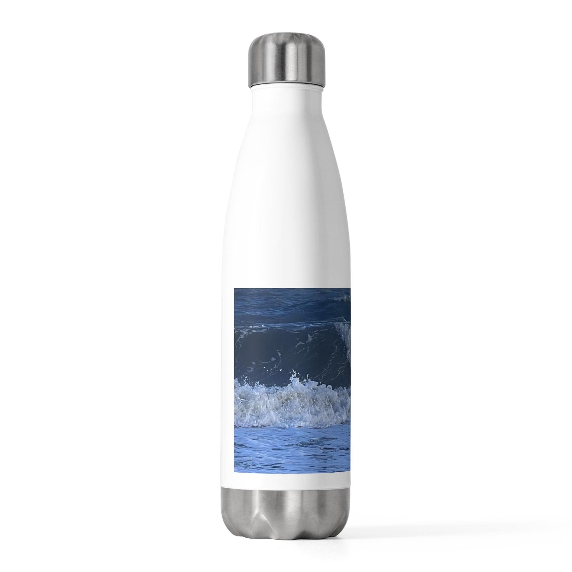 Insulated Water Bottle Breaking Waves on HHI Beach (20 oz.)