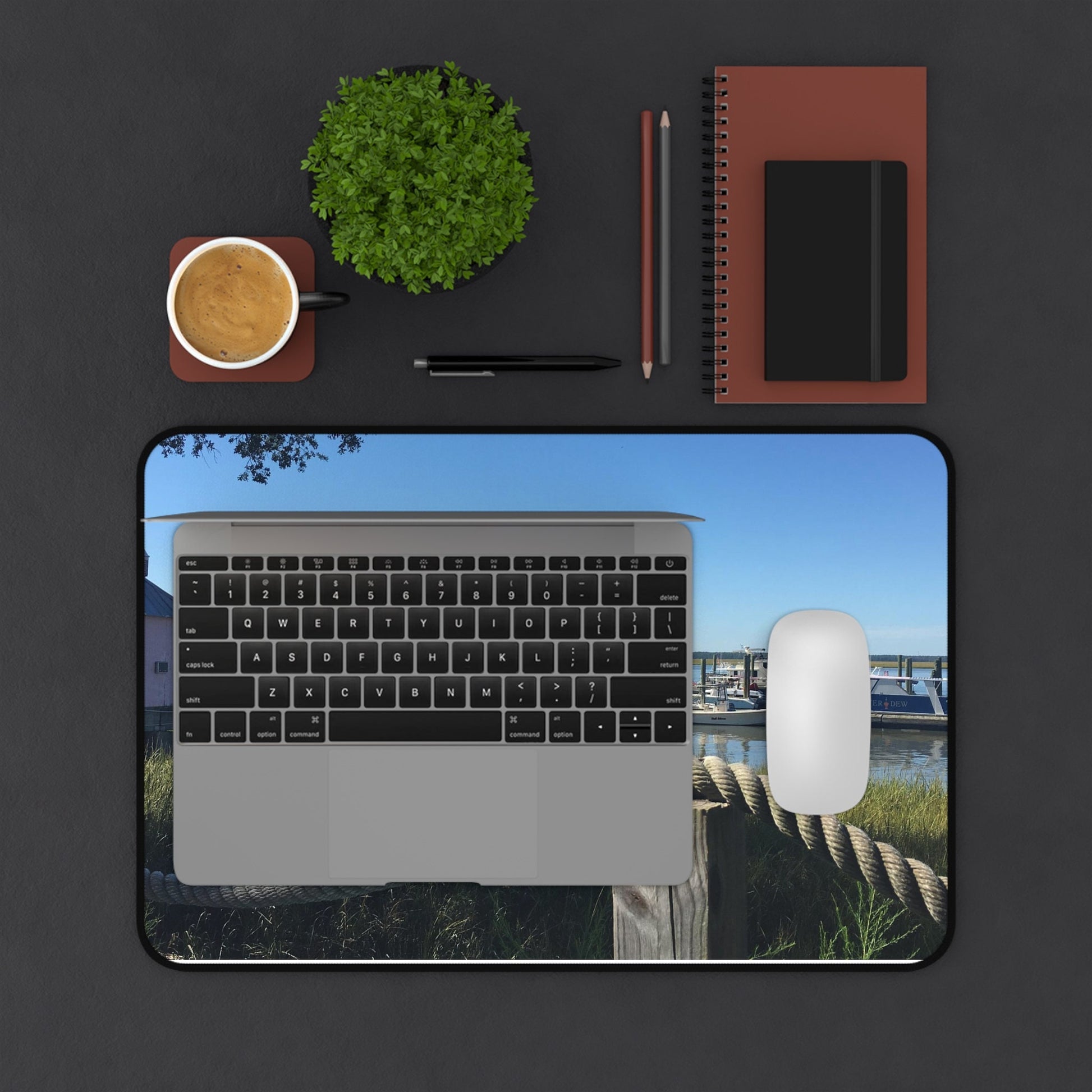 Mousepad With Image Of Daufuskie Island dock