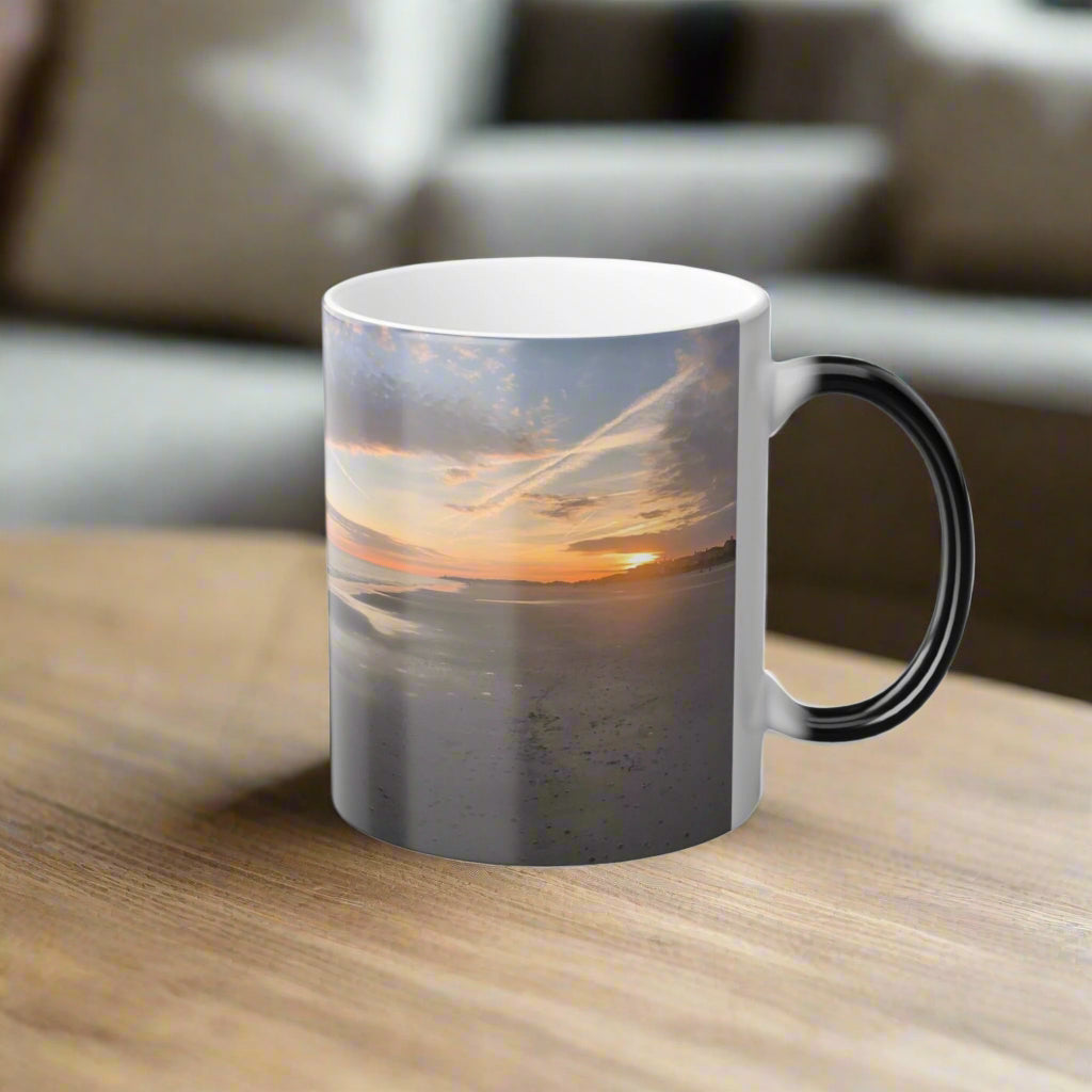 Hilton Head Sunset Heat-Morphing Mug, 11 oz. or 15 oz.