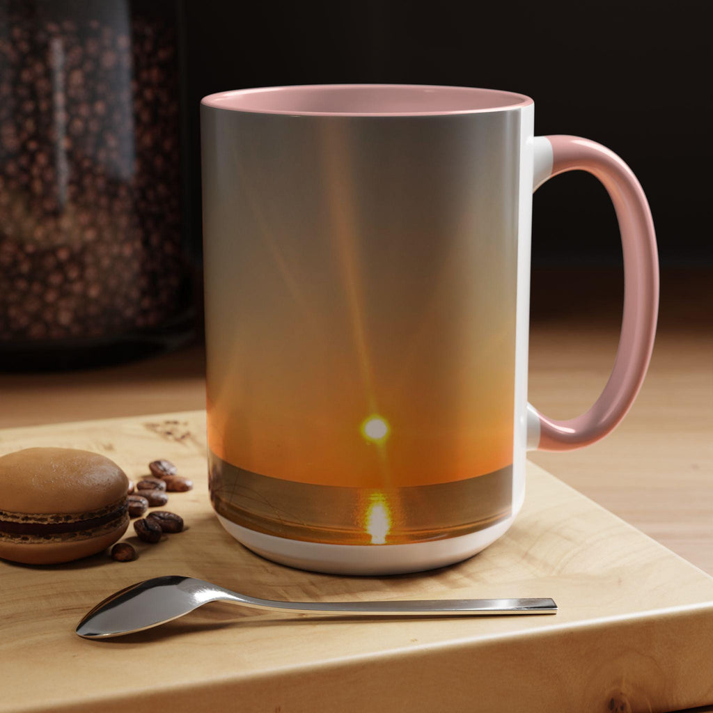 Coffee Mug With Sunrise Over Dunes On HHI (15 oz.)