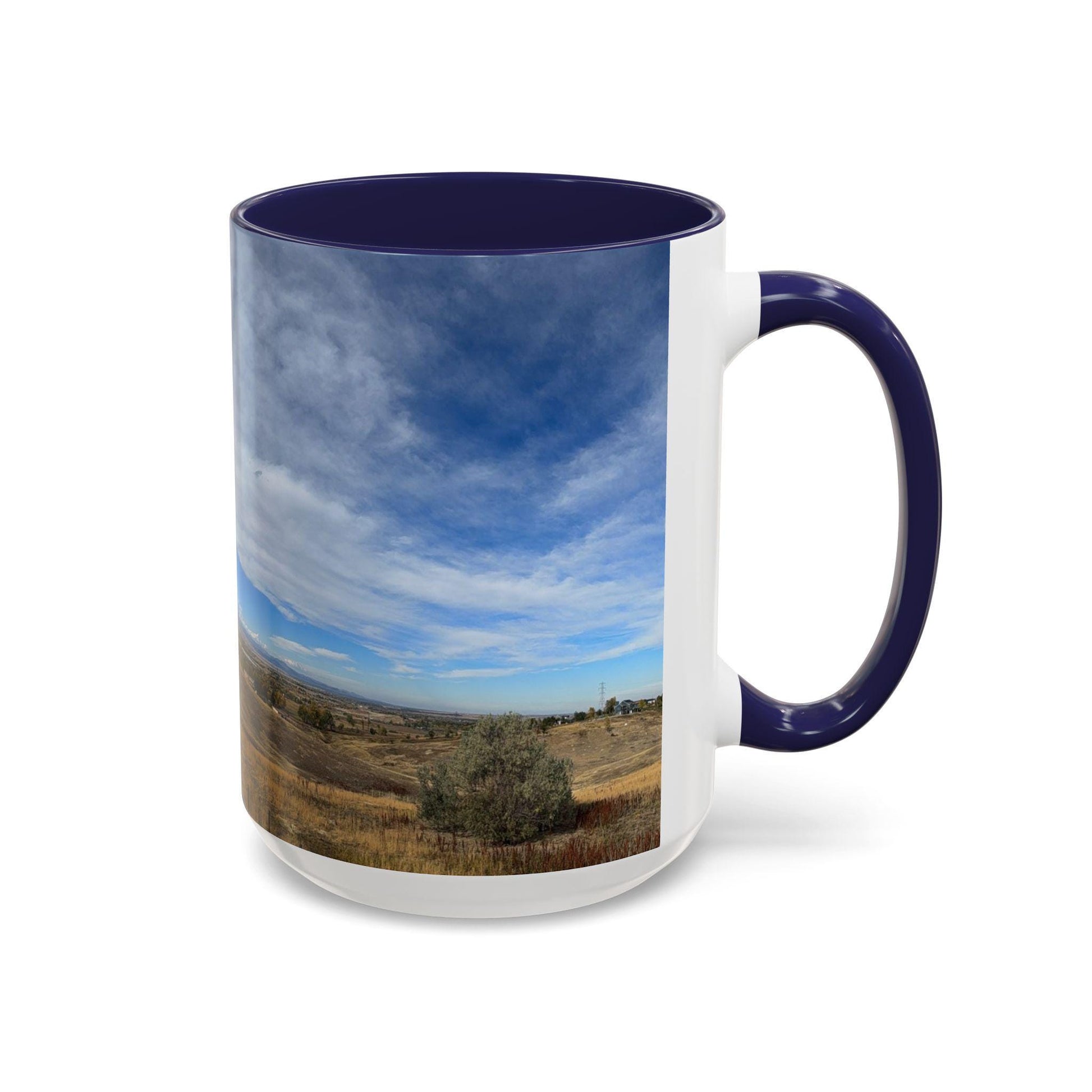 Coffee Mug with wide open Colorado Open Skies (15 oz)