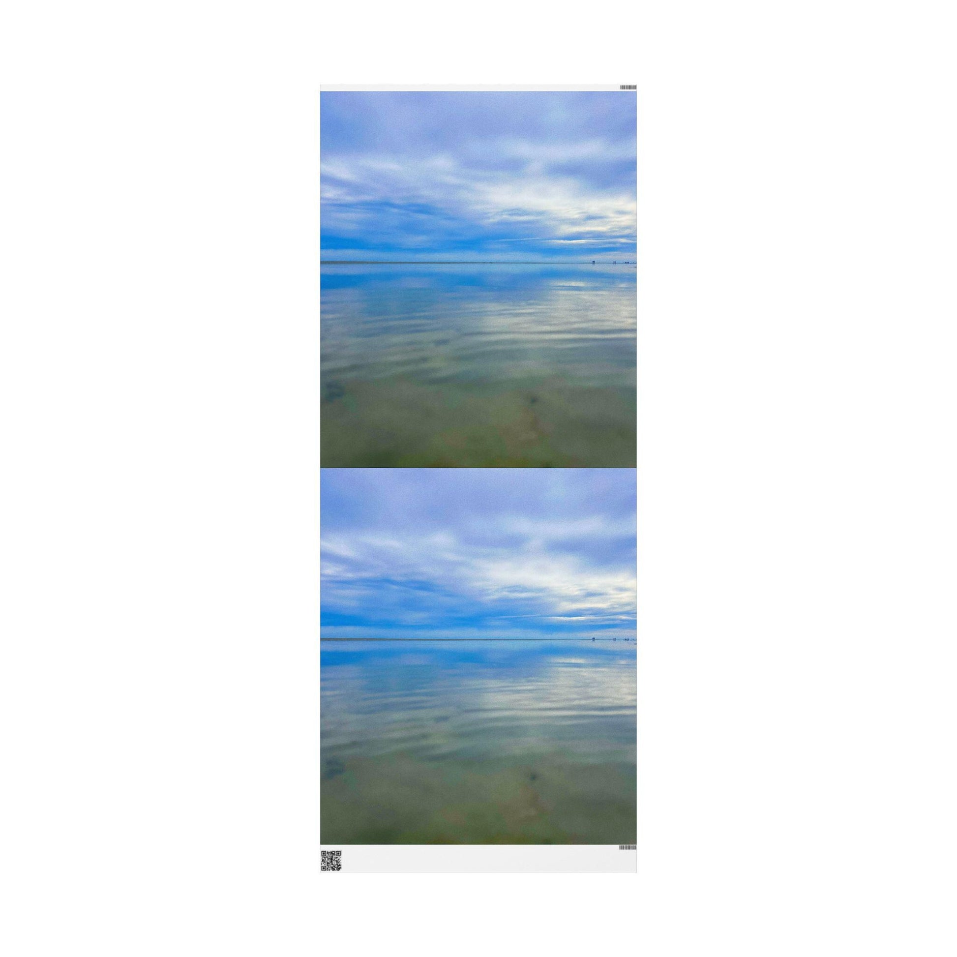 Gift Wrap Blue Ocean And Sky, HHI