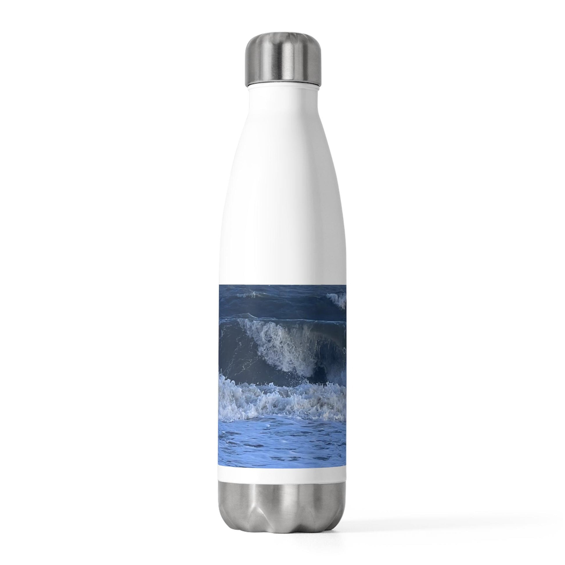 Insulated Water Bottle Breaking Waves on HHI Beach (20 oz.)
