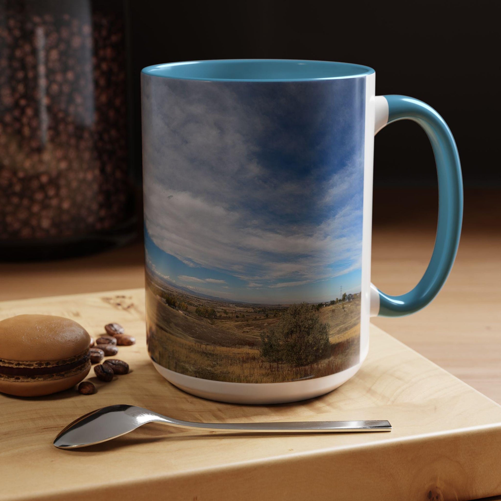 Coffee Mug with wide open Colorado Open Skies (15 oz)