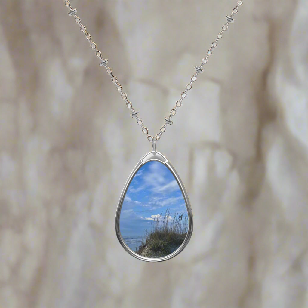 Necklace Featuring Hilton Head Island Dunes and Sky