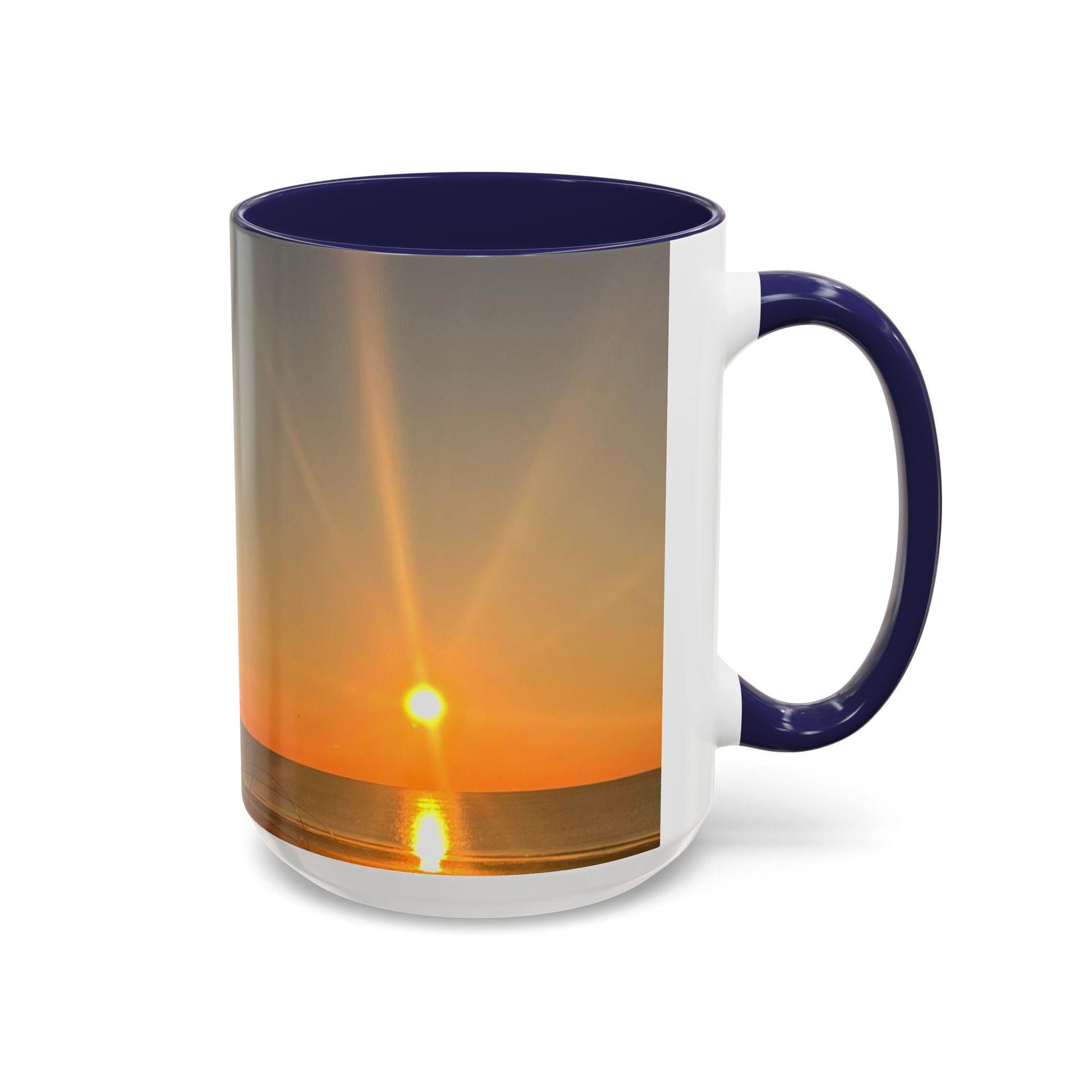 Coffee Mug With Sunrise Over Dunes On HHI (15 oz.)