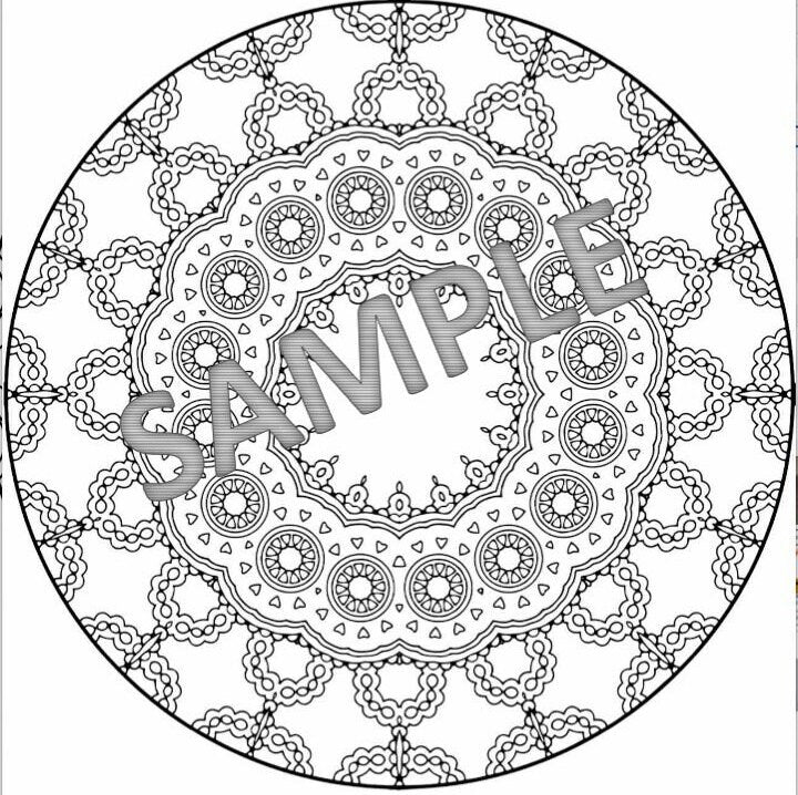Coloring Pages for creativity, stress relief and relaxation
