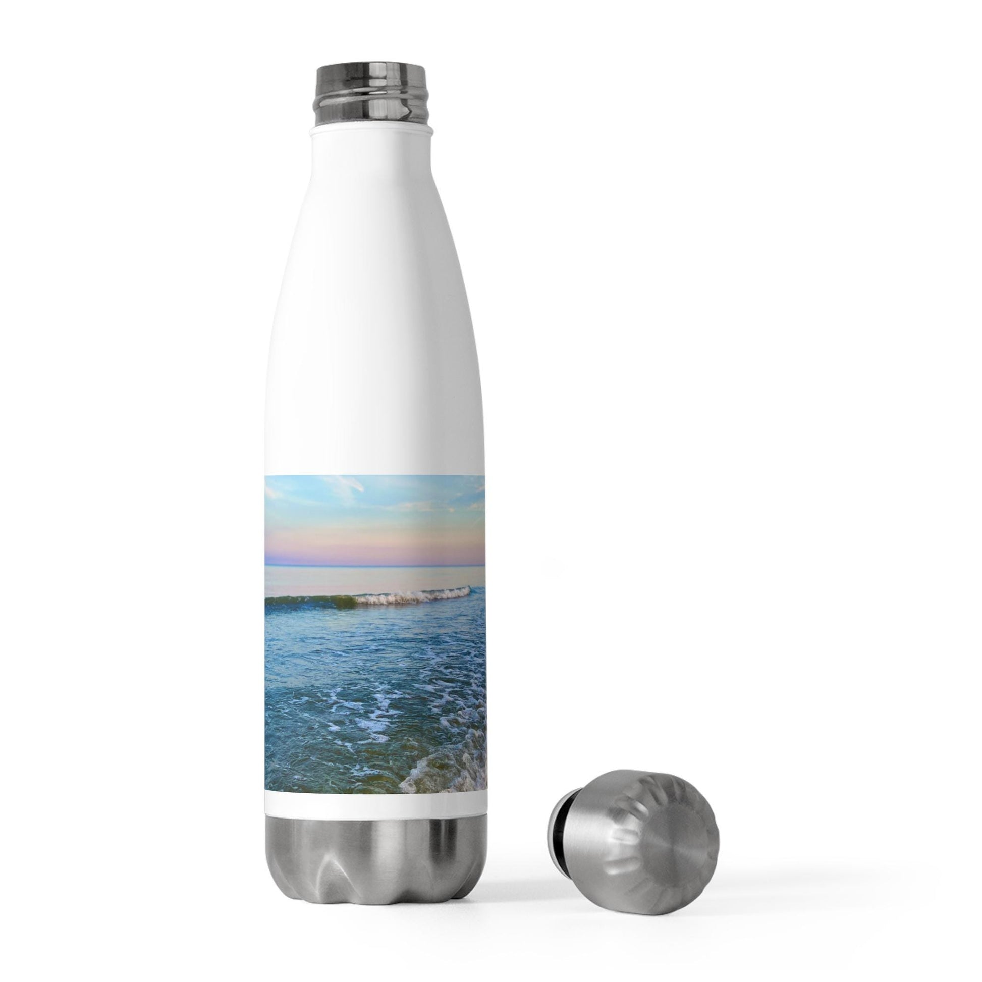 Insulated Water Bottle, Rainbow Sunset Over Palmetto Dunes Beach (20 oz.)