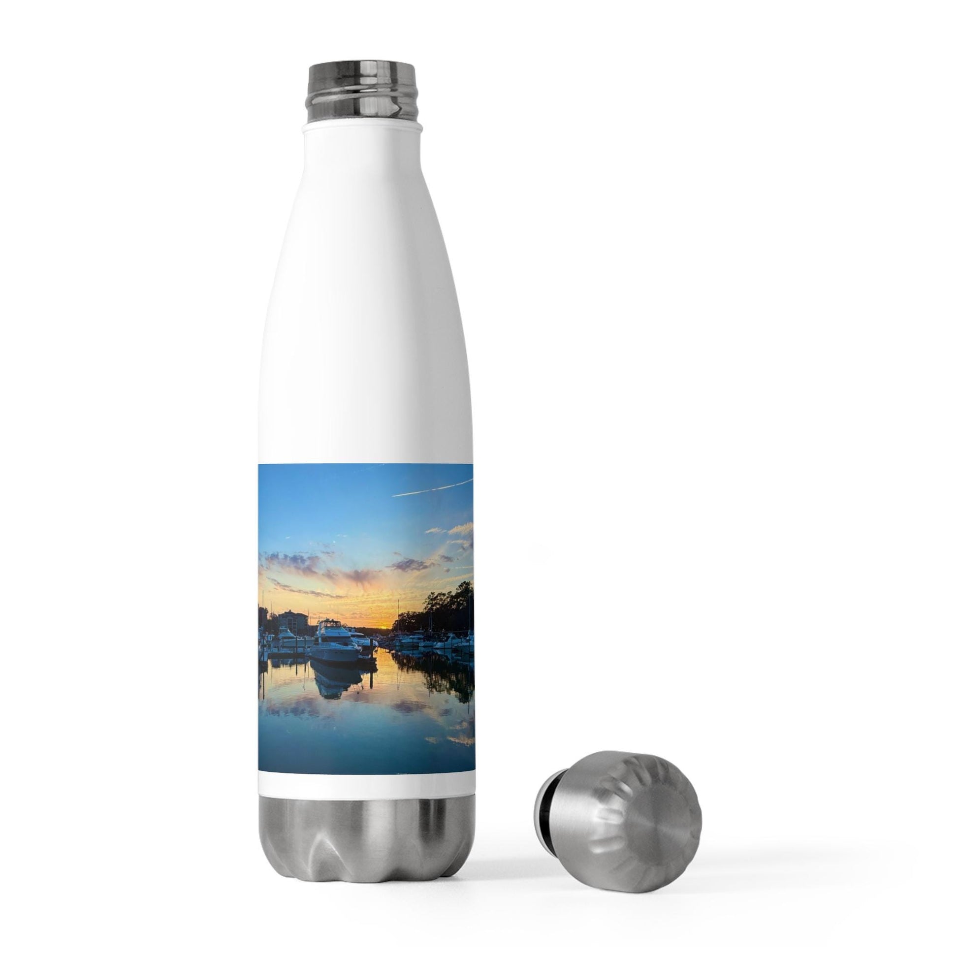 Insulated Water Bottle, Shelter Cove Harbor (20 oz.)