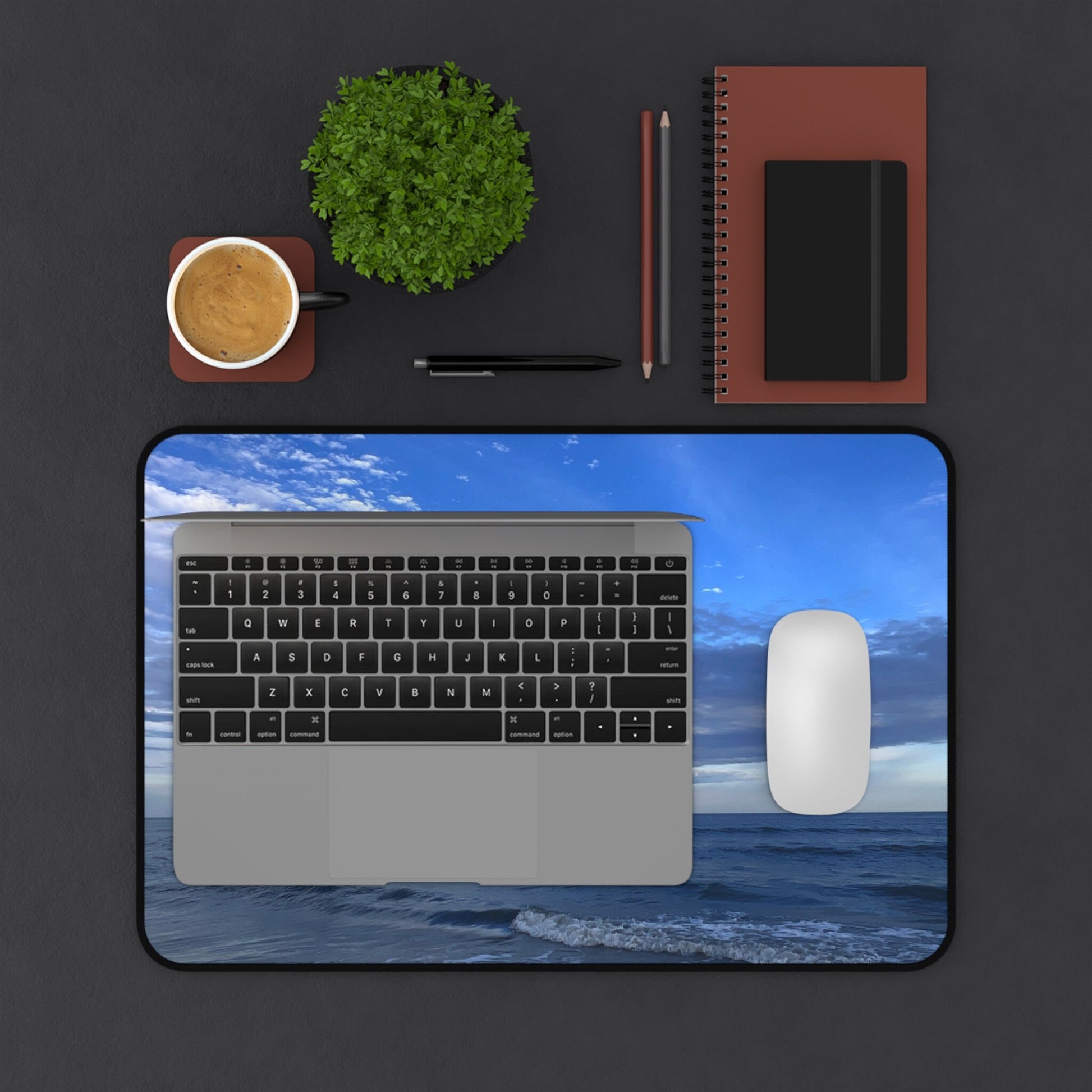 Mousepad With Blue Sea and Sky on HHI