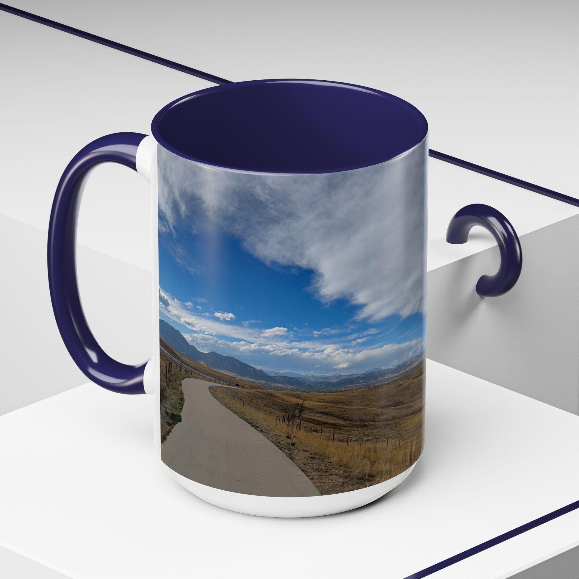Coffee Mug with wide open Colorado Open Skies (15 oz)