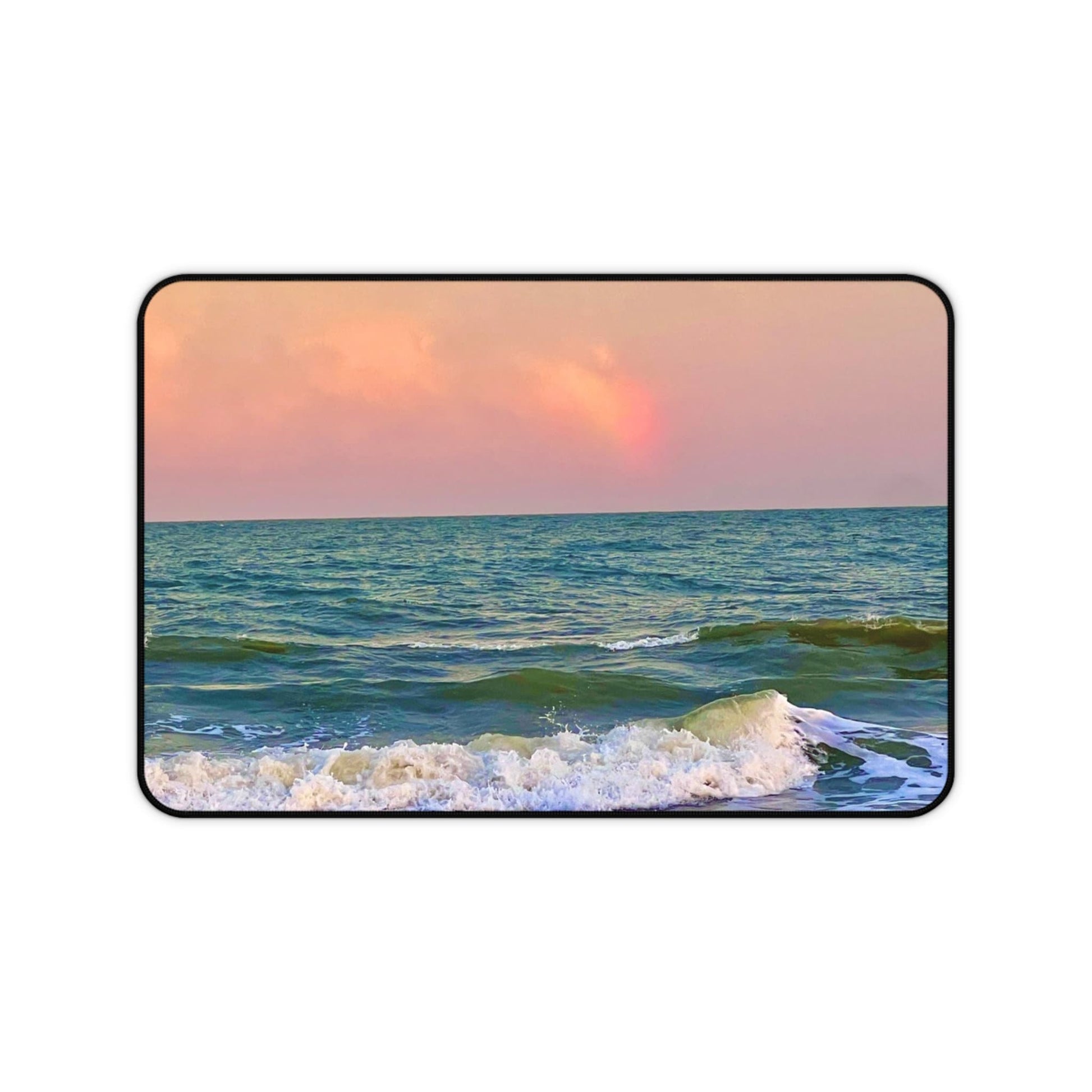 Mousepad with Surf And Orange Sunset on HHI