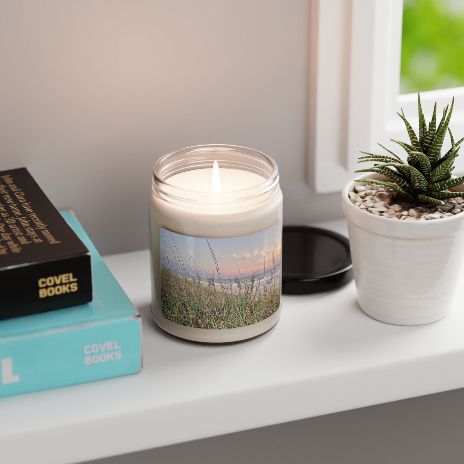 Jar candle (9 oz.), Sunset on Dunes, Hilton Head Island
